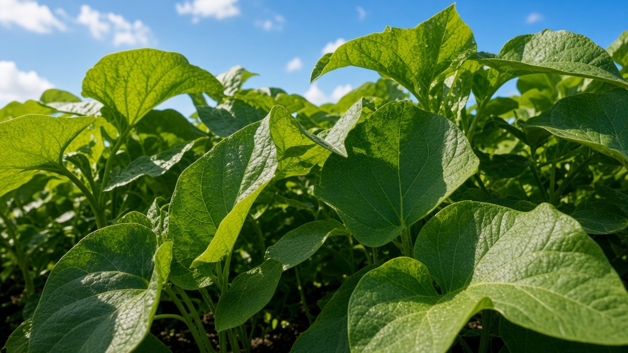 Yield falls before the leaf wilts